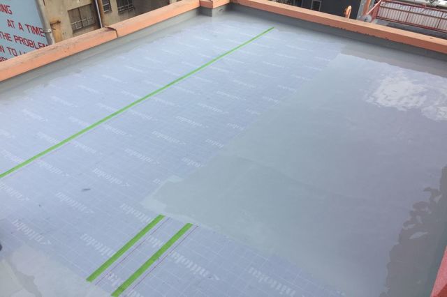 岡山市内ｏビル防水改修工事 1 あたり参考施工単価 7 000 施工事例 岡山の防水 塗装 雨漏り 内外装全般工事はテック中原で